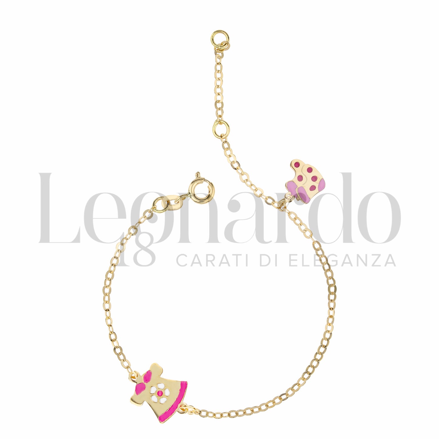 Bracciale da Bambina in Oro Giallo 18 Carati