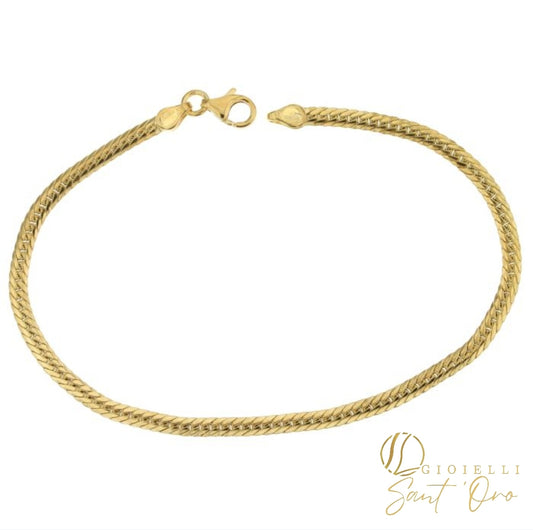 Bracciale a Grumetta in Oro 18kt - Gioielli Sant’Oro