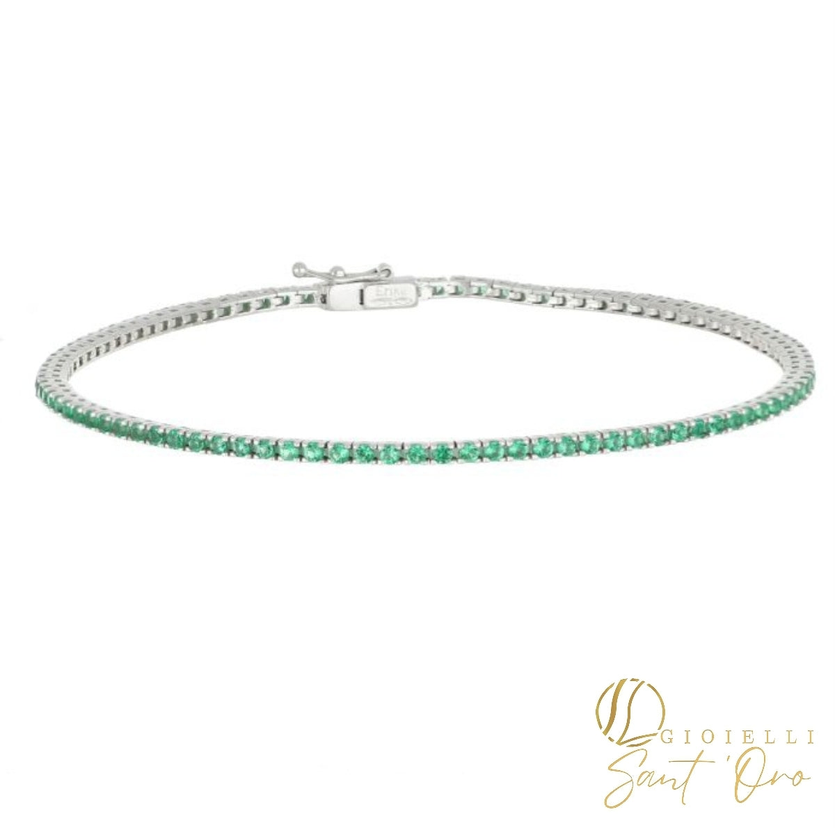 Bracciale tennis in Oro 18kt - Gioielli Sant'Oro